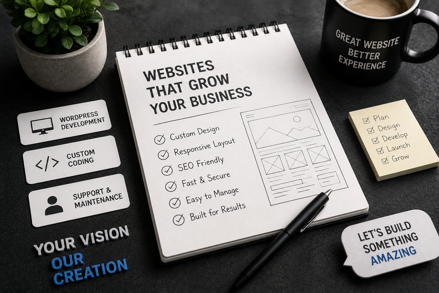 responsive website design and development