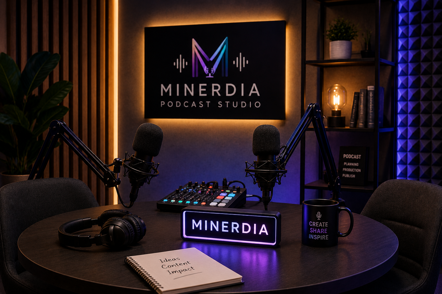 Professional Podcast Studio in Delhi