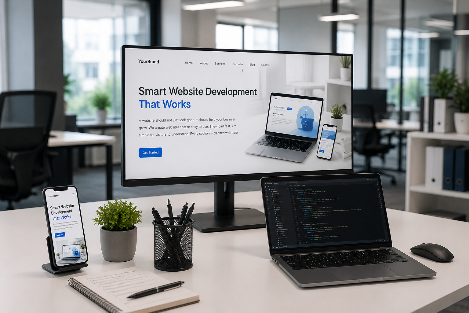 professional website development services